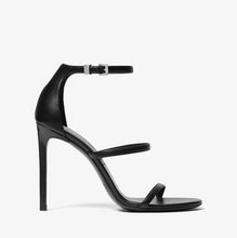 Michael Kors Collection 'Nadege' Leather Sandal in Black
