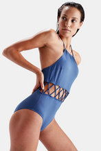 Solid & Striped 'Barbara' One Piece in Slate