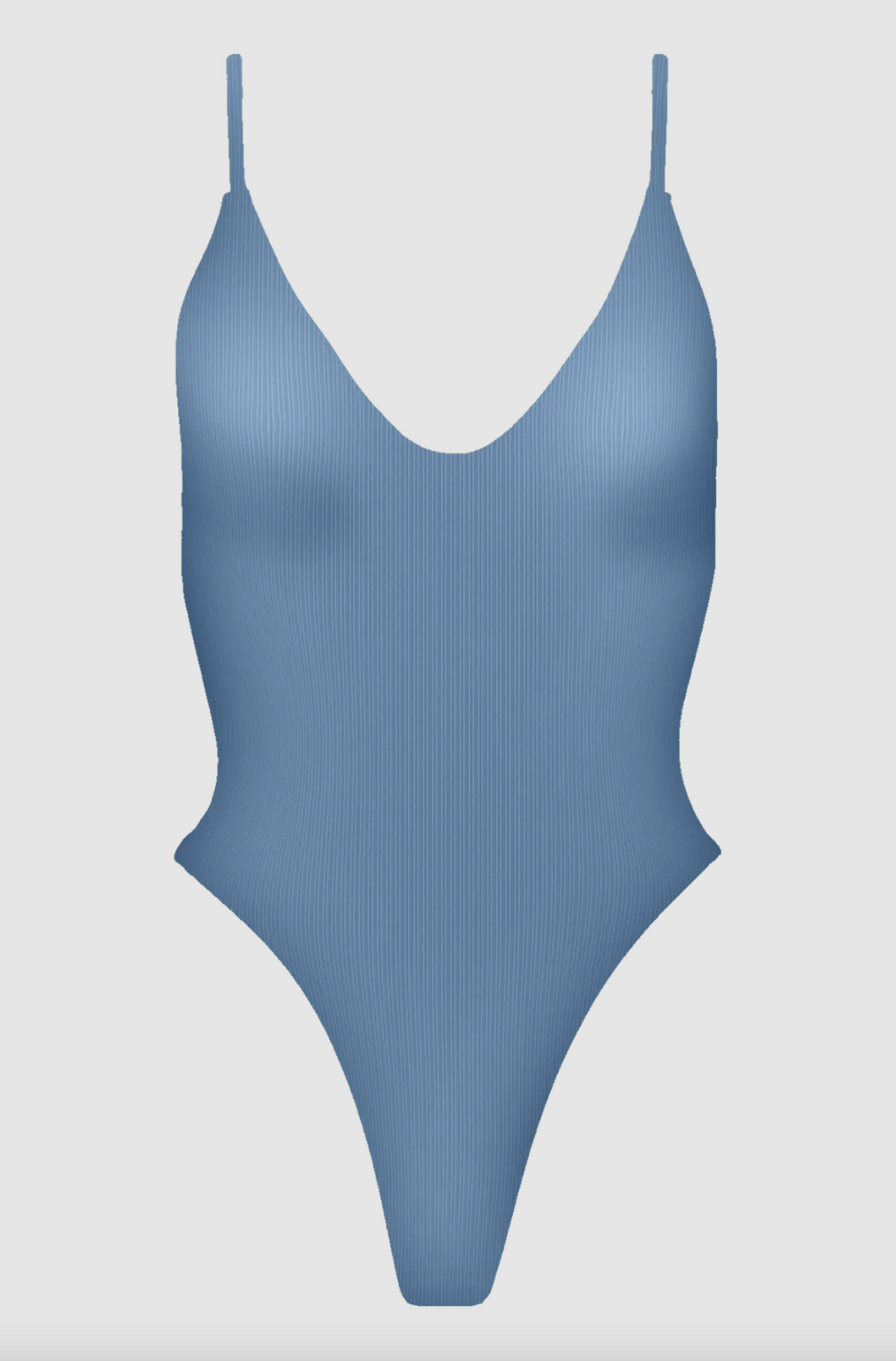 Acacia Swimwear Tavira Ribbed One Piece in Skipper