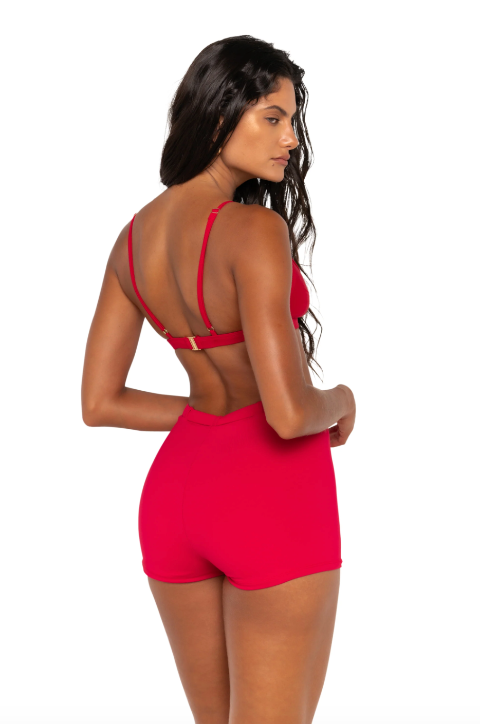 FAE Swim Gia Shorts - Strawberry