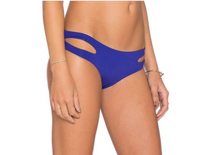 L*Space Swimwear 'Estella' Bikini Bottom in Sapphire