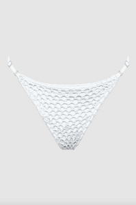 Acacia Swimwear Neema Crochet Bikini Bottom in Pikake