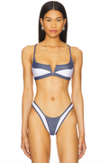FAE Swim Goi Bottom - Denim & White