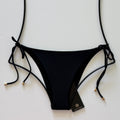 ViX Swimwear Solid Tie Side Brazilian Bikini Bottom - Black