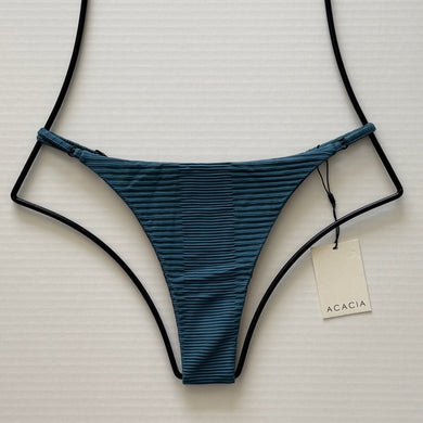 acacia swimwear Acacia Swim RALPHY Bikini Bottom - Horizon Dual Ribbed  - Minimal Coverage - XL – PerfectKini