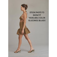 Acacia Swimwear Tove Skirt in Licorice