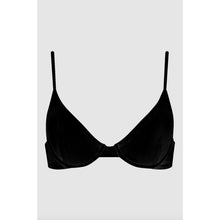 Acacia Swimwear Manhattan Bikini Top in Licorice