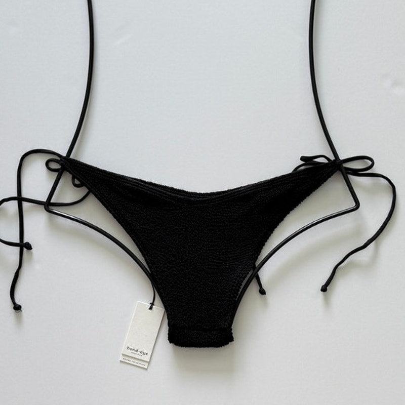 Bound by Bond-Eye Pablo Bikini Bottom - Black