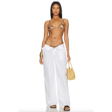 Mello the Label Triangle Bikini Top in Tierra