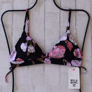Billabong Billabong Sweet Tide Floral Fixed Tri Bikini Top – PerfectKini