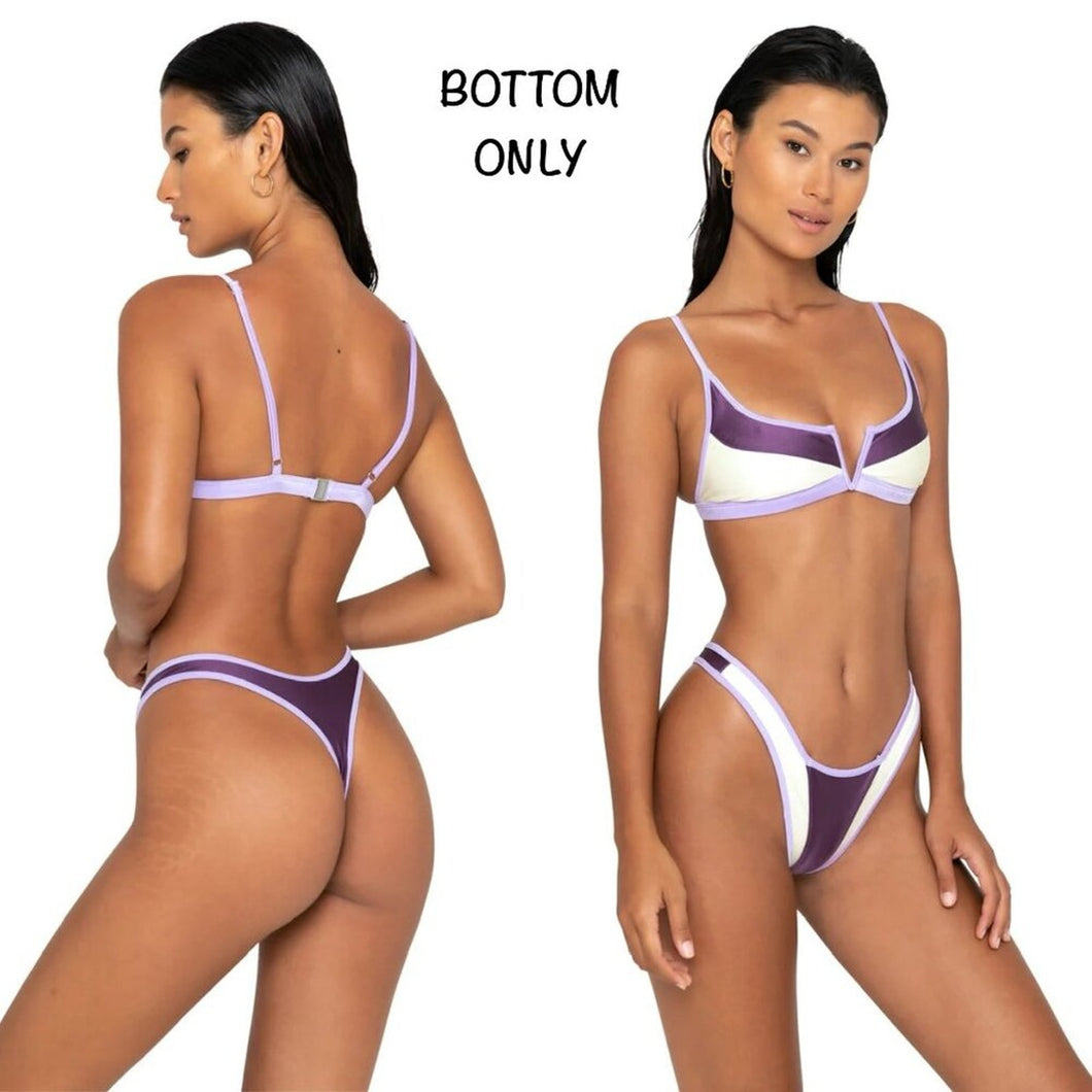 FAE Fae House Goi Bikini Bottom - Dusk - High Cut G-String - Size Large – PerfectKini