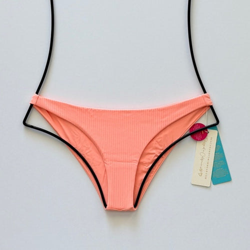 Beach Bunny Swimwear Angela Skimpy Bikini Bottom - Sorbet | Front view