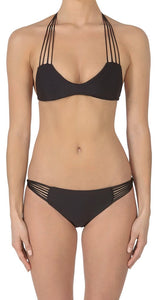 Mikoh Swimwear 'Banyans' Bikini Top in Night