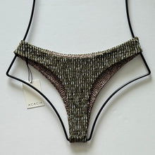 Acacia Swimwear Brazil Smocked Bikini Bottom in Hinahina