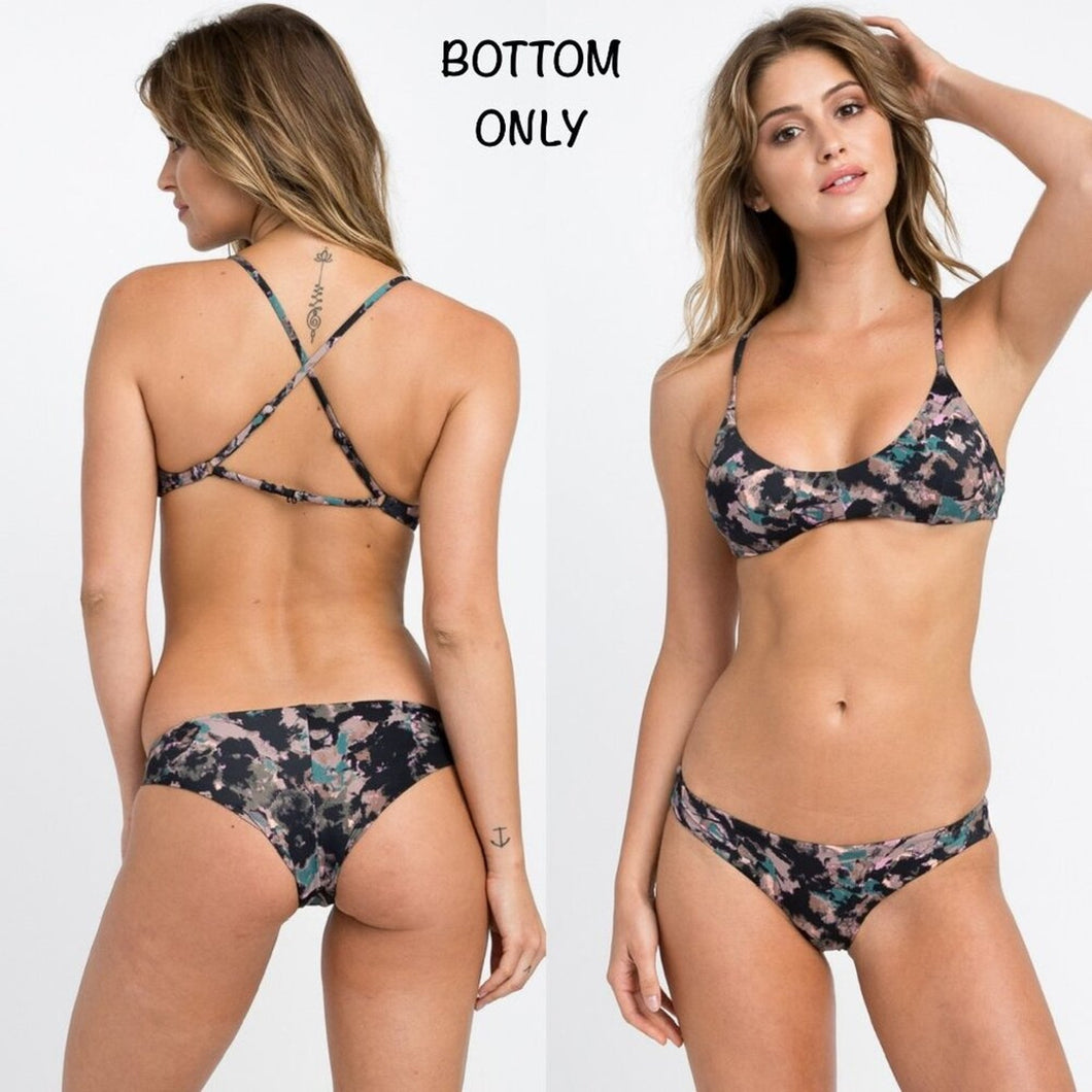 RVCA RVCA Camo Floral Cheeky Bikini Bottom – PerfectKini