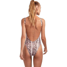 Vitamin A Swimwear Leah One Piece - Levisa Snake