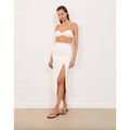 ViX Swim Firenze Luiza Midi Skirt - Off White