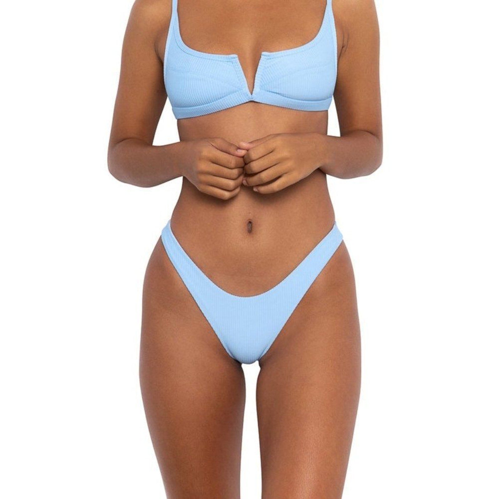 FAE Swim Zenith Bikini Bottom - Sky Cord | Alternate view