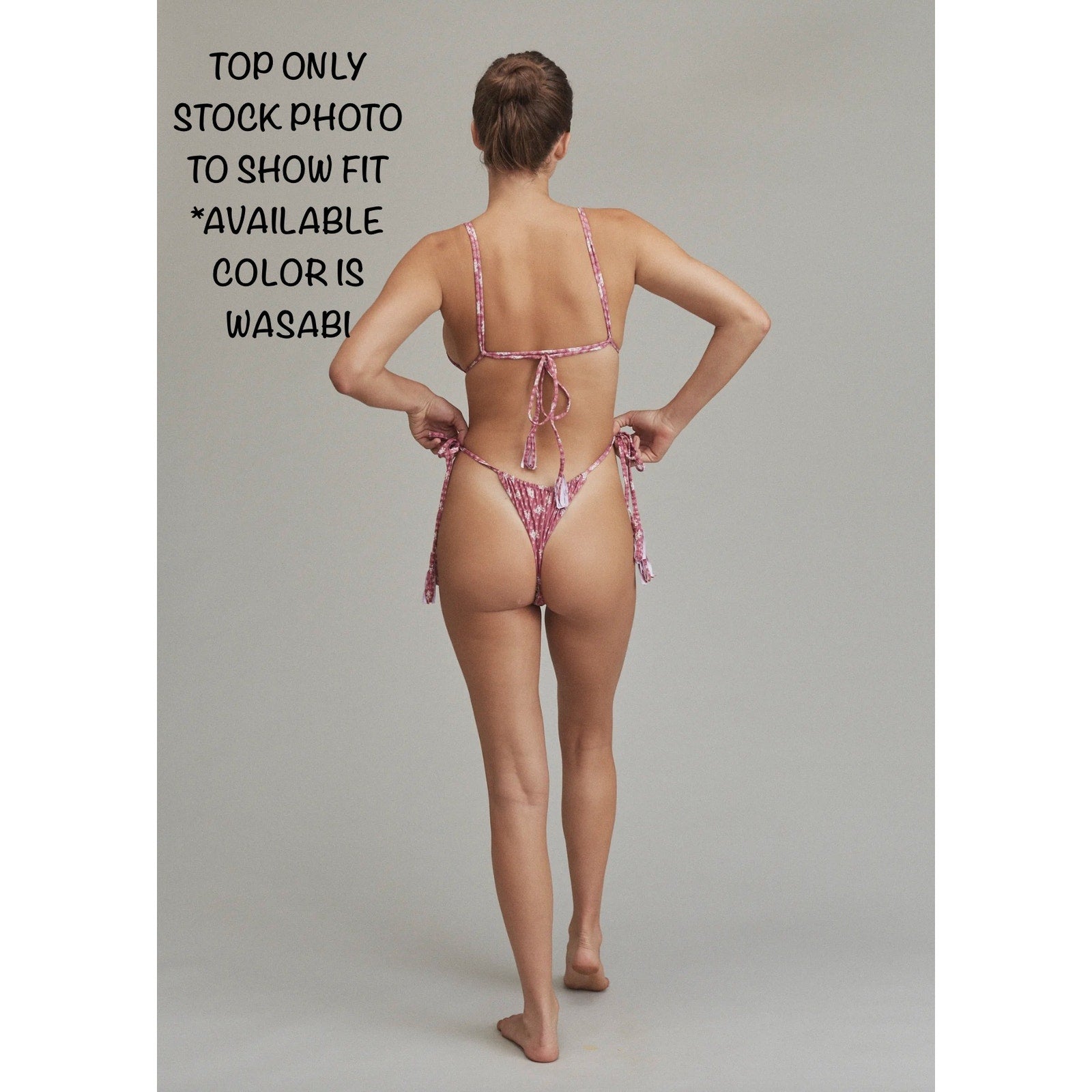 Acacia Swimwear Natalia Bikini Top - Wasabi | Alternate view