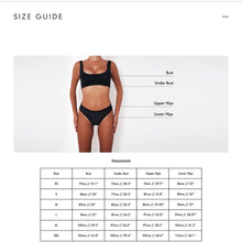 Fae Swimwear GYPSY Bikini Top - Cabana - V-Wire - Sustainable - Size Large