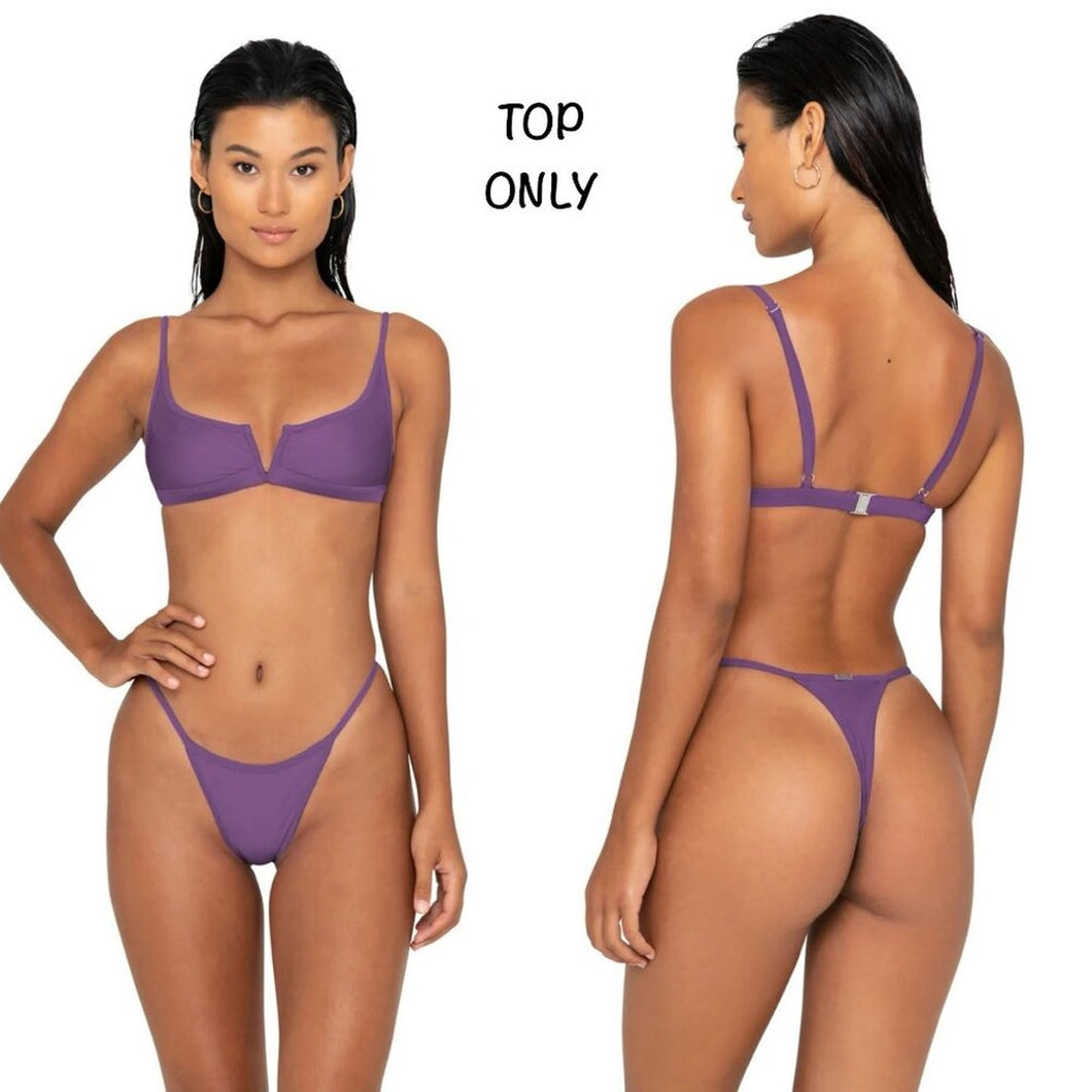 FAE Fae Swim GYPSY Bikini Top - Violeta - Size Large – PerfectKini