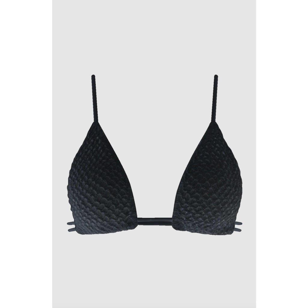 Acacia Swimwear Gigi Bikini Top - Licorice
