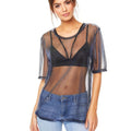 Cosabella Bisou Strappy Bralette & Tee Set | Front view