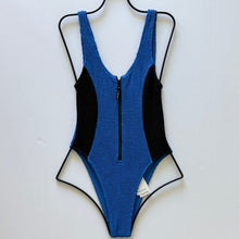 BOUND by Bond-Eye Splice Mara One Piece Swimsuit – Cobalt/Black