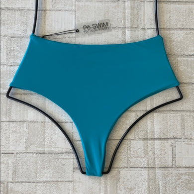 Po Swim Po Swim GIA High Waisted Cheeky Bikini Bottom – PerfectKini