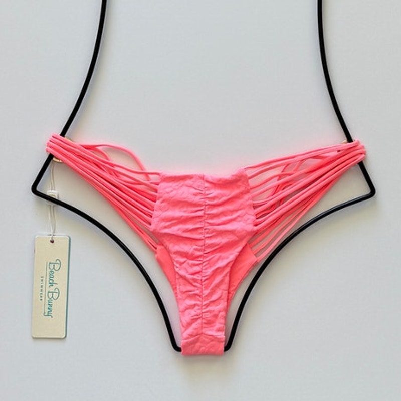 Beach Bunny Swimwear Indy Micro Tango Bikini Bottom - New | Alternate view