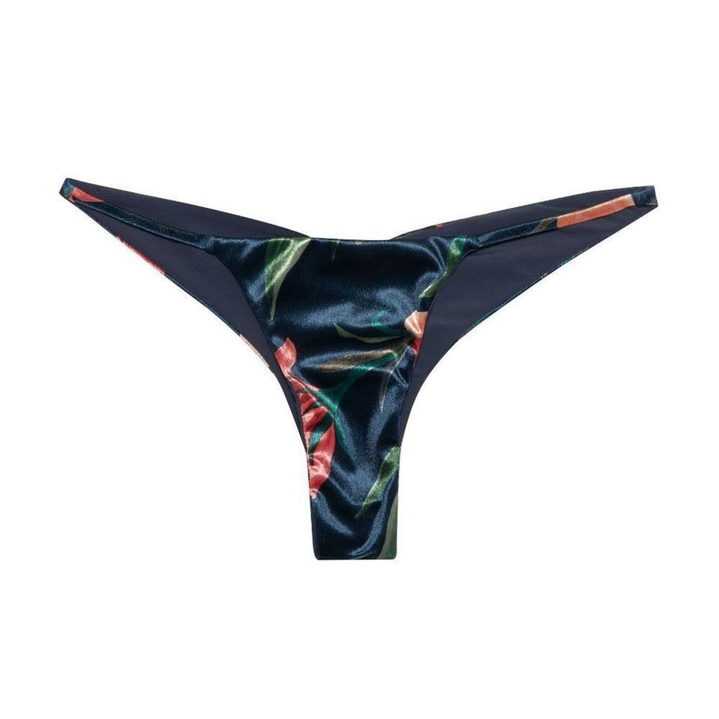 Beach Bunny Swimwear Jordan Velvet Tango Bikini Bottom | Alternate view
