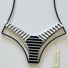 Beach Bunny Chrissy Micro Tango Bikini Bottom – Navy Stripe