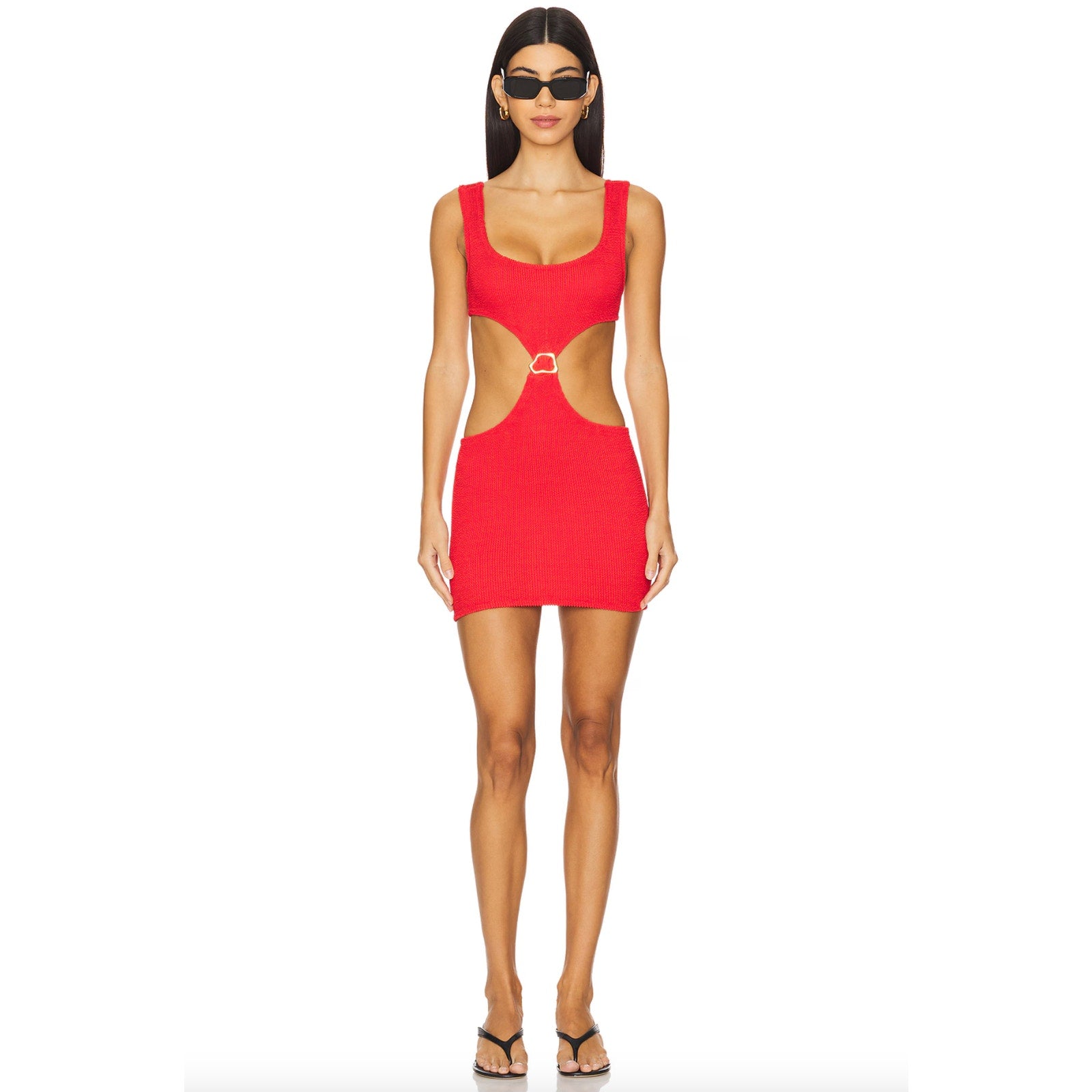 Reina Olga x Ronny Kobo Augusta Dress - Red