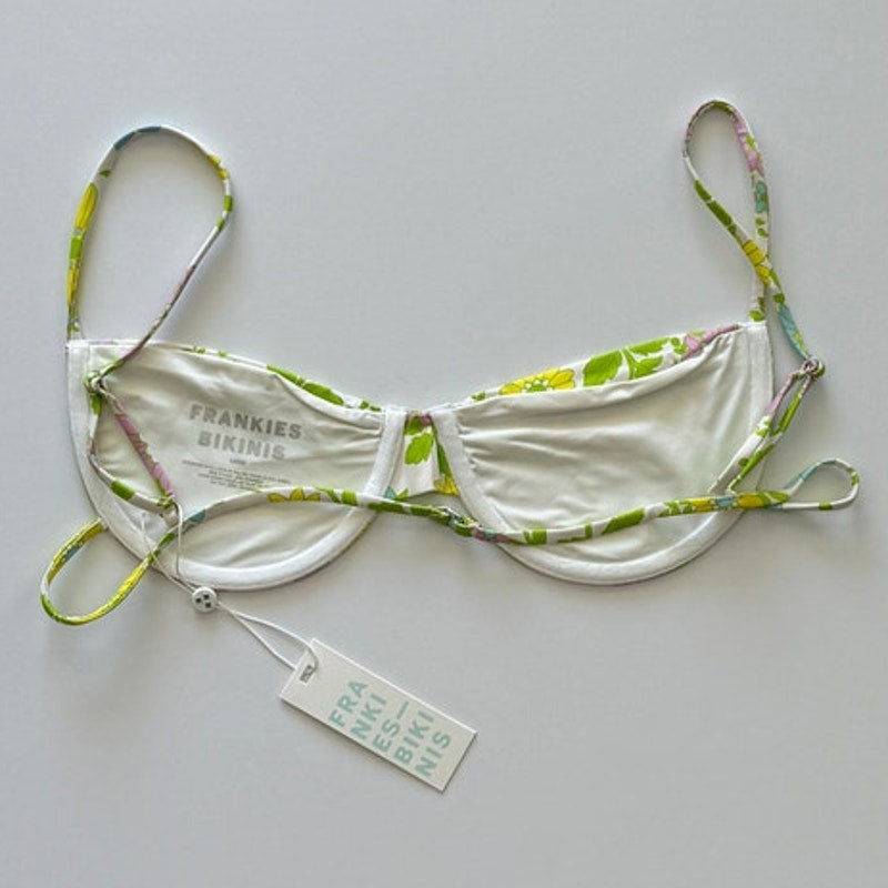Frankies Bikinis Maggie Underwire Bikini Top - Secret Garden | Alternate view