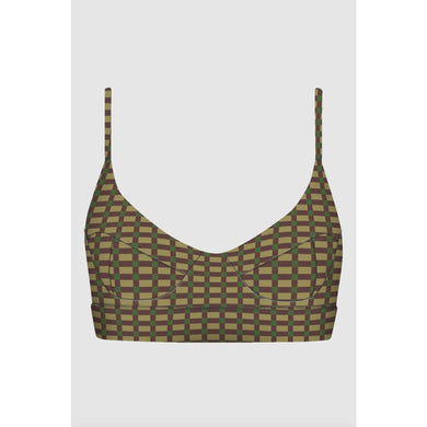 Acacia Swimwear Paisley Bikini Top in Gacho