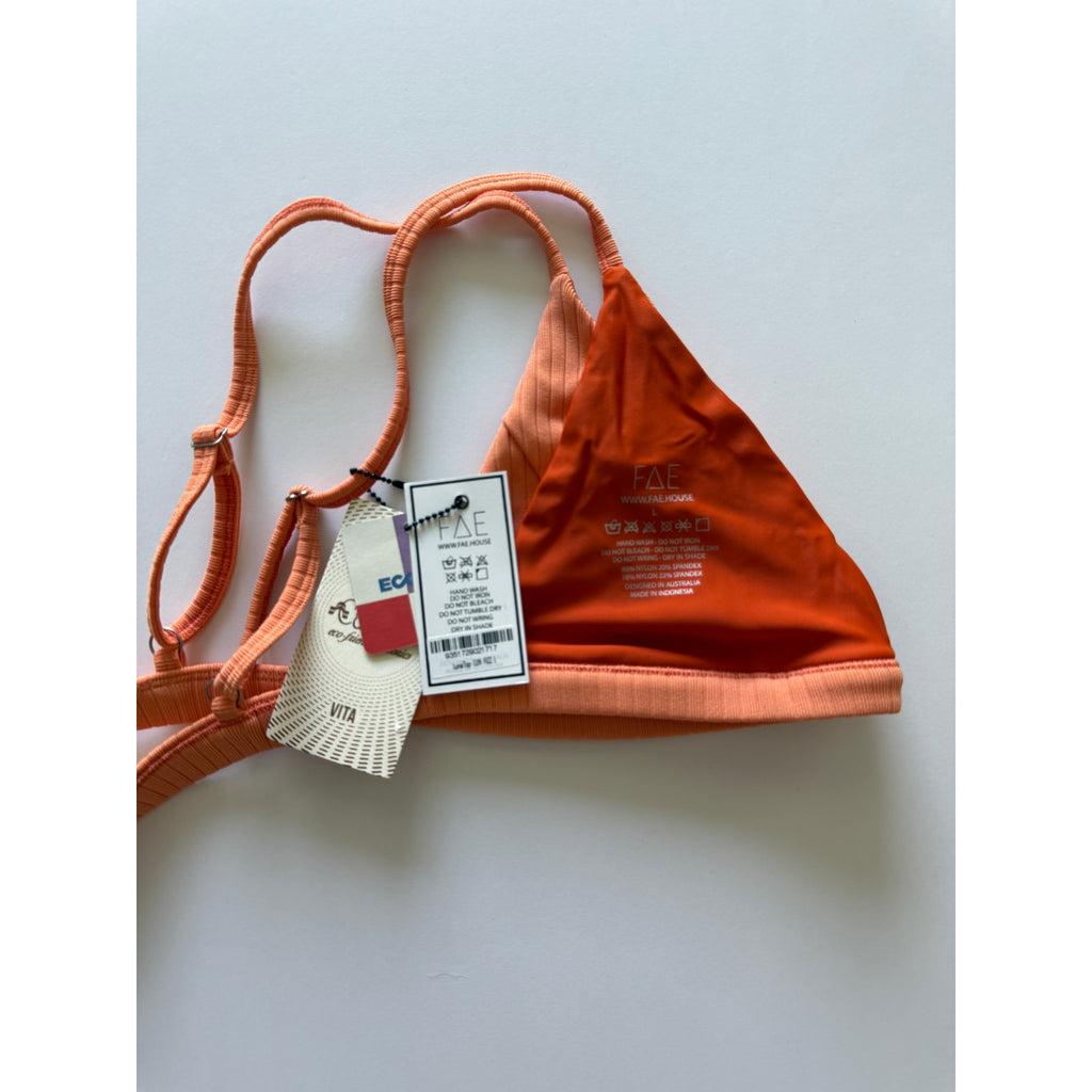 FAE Swim Luna Bikini Top - Fizz | Alternate view