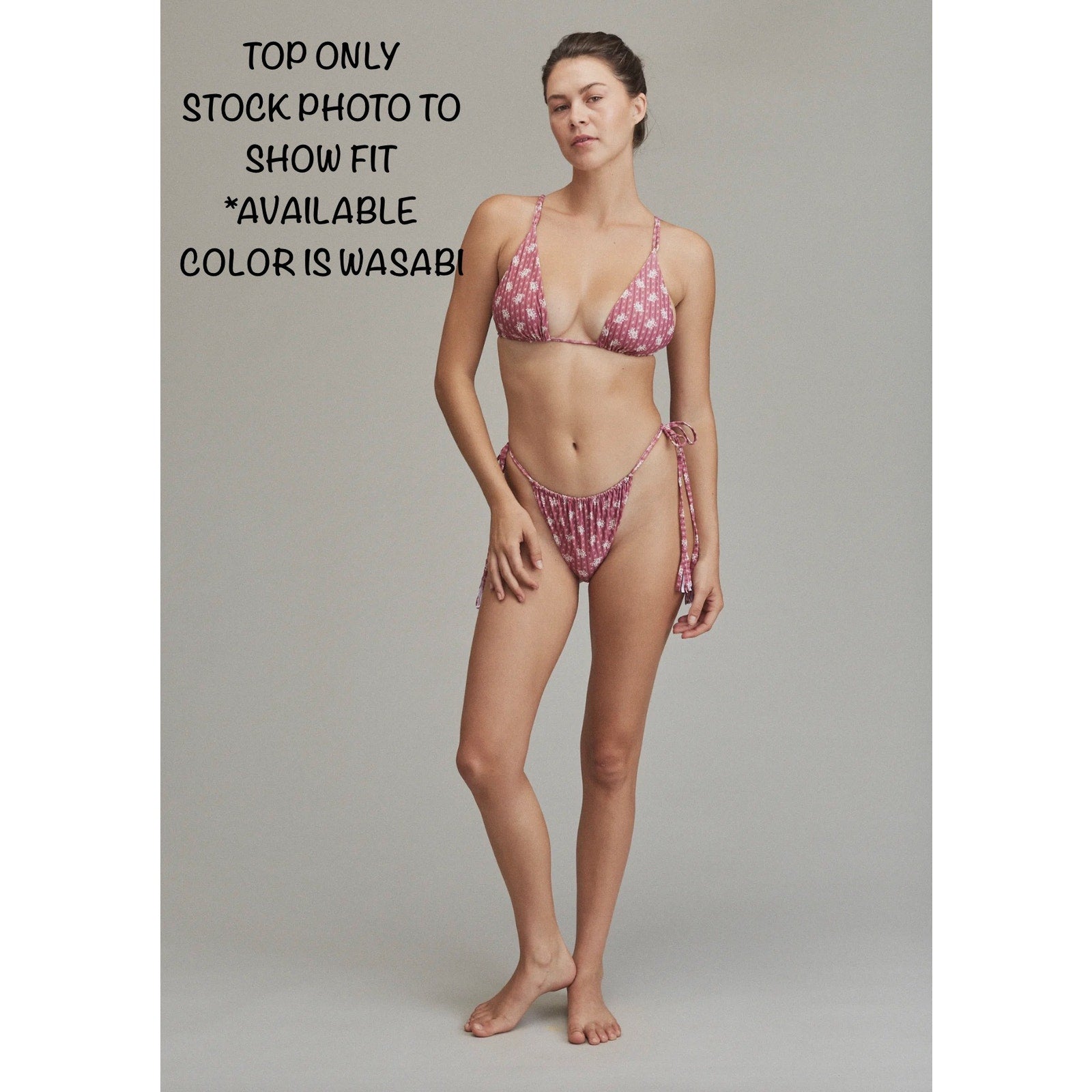 Acacia Swimwear Natalia Bikini Top - Wasabi | Alternate view