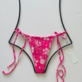 Frankies Bikinis Tavi Tie Side Skimpy Bikini Bottom - Mowie Wowie | Front view