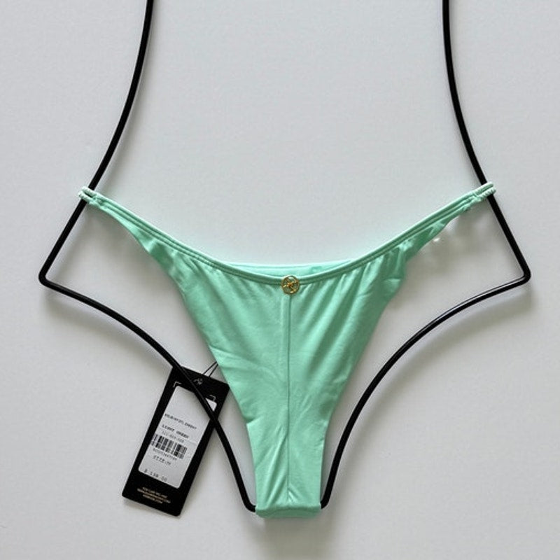ViX Paula Hermanny ViX Swimwear Ivy Detail Cheeky Bikini Bottom - Pastel Mint | Alternate view