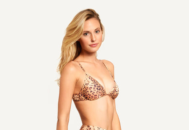 Sofia by ViX Bikini Top - Sofia by ViX Amazing Back Bikini Top in Feline