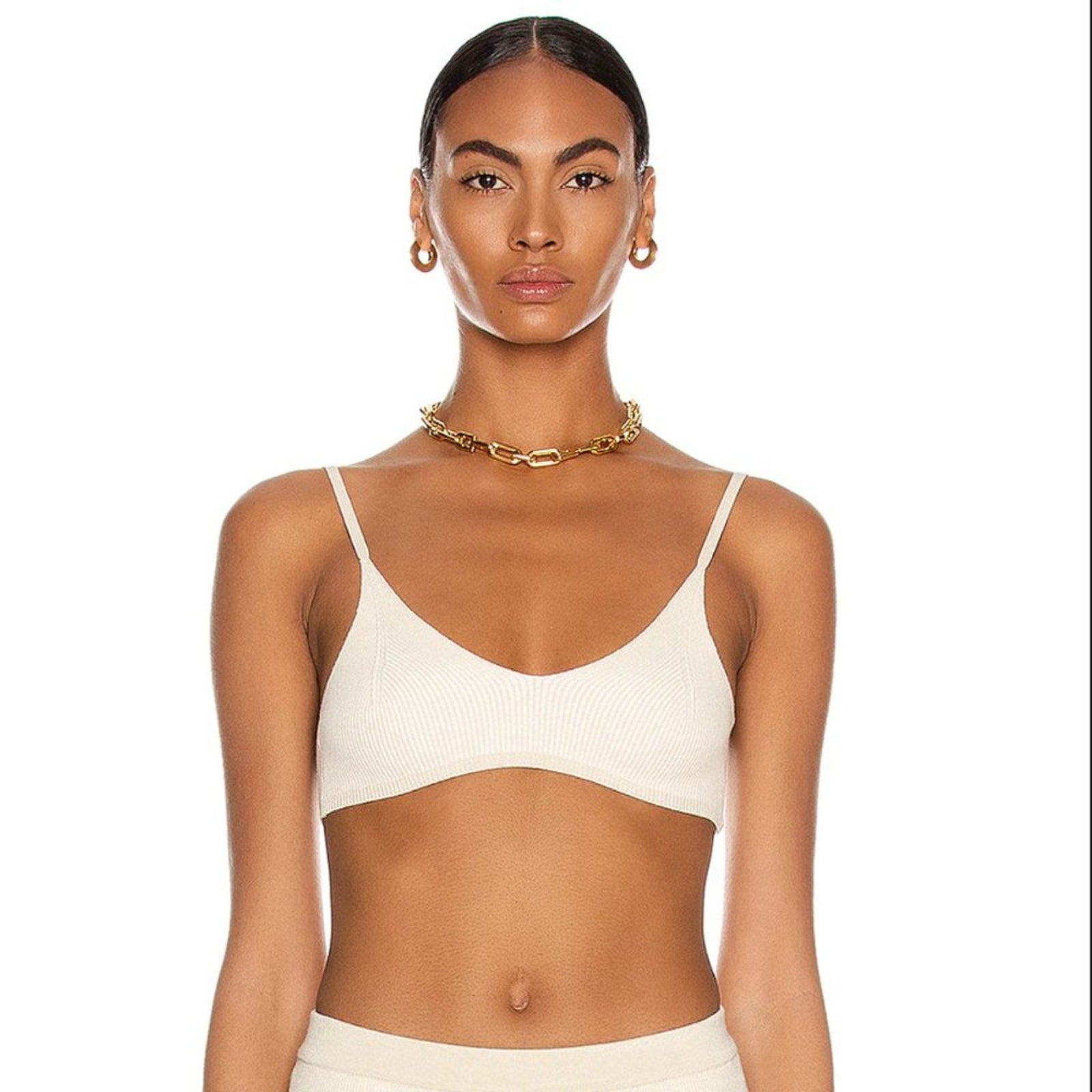 Jacquemus LE Bandeau Valensole Knit Bralette