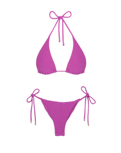 ViX Swimwear Kayla Celly Tri Bikini Top in Lotus