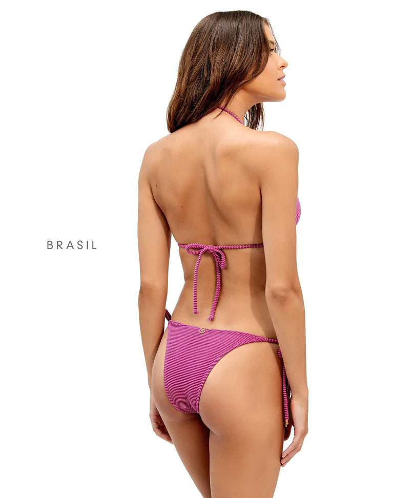 ViX Swimwear Kayla Tie Side Bikini Bottom in Lotus