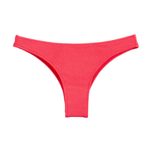 Mikoh Swimwear 'Rangiroa' Bikini Bottom in Textured Pink Mochi