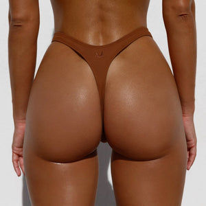 Minimale Animale 'Wall Street' Thong Bikini Bottom in Skinny Dip