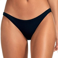 Vitamin A Swimwear 'Luciana' Bikini Bottom in Black Ecorib
