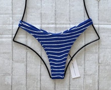 BOUND by Bond-Eye 'The Sinner' Bikini Bottom in Cobalt Stripe