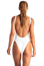 Vitamin A Swimwear 'Leah' One Piece in White Ecolux