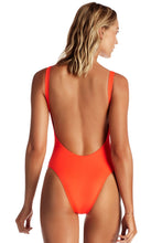 Vitamin A Swimwear 'Leah' One Piece in Papavero Ecolux