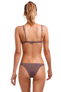 Vitamin A Swimwear 'Carmen' Bikini Bottom in Galet Ecolux